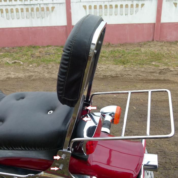 Bagażnik Honda VT 800 Shadow 750
