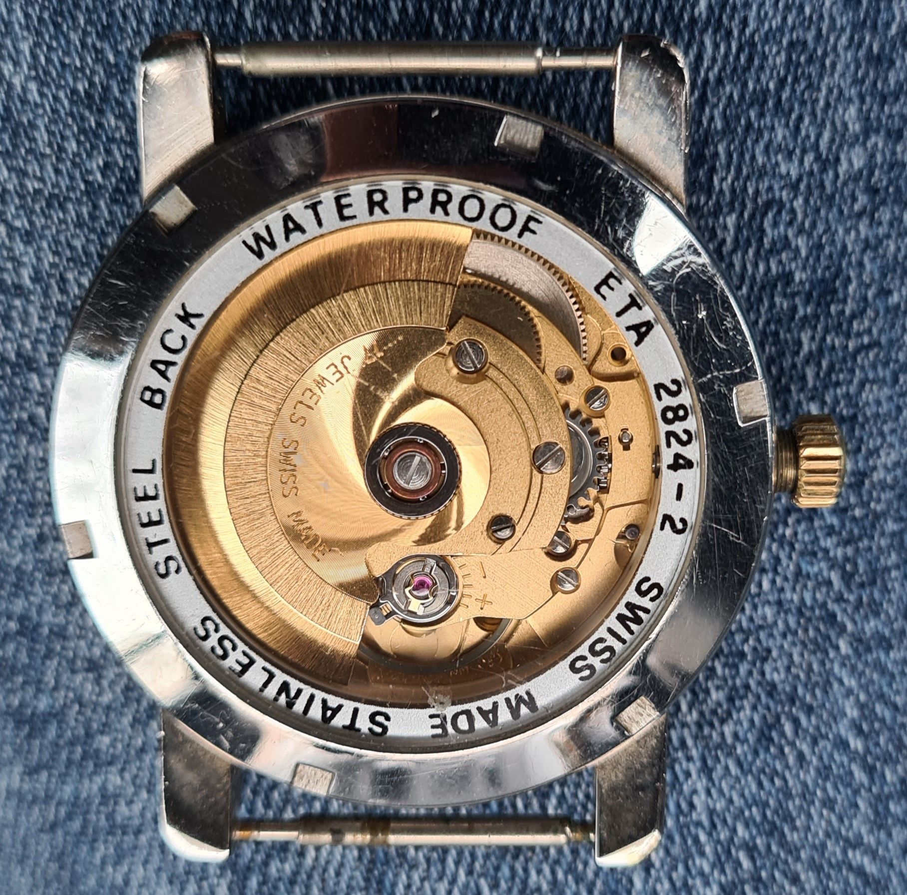 Zegarek Massimo Datti, mechanizm Swiss ETA 2824-2 sprawny. Polecsm !!!