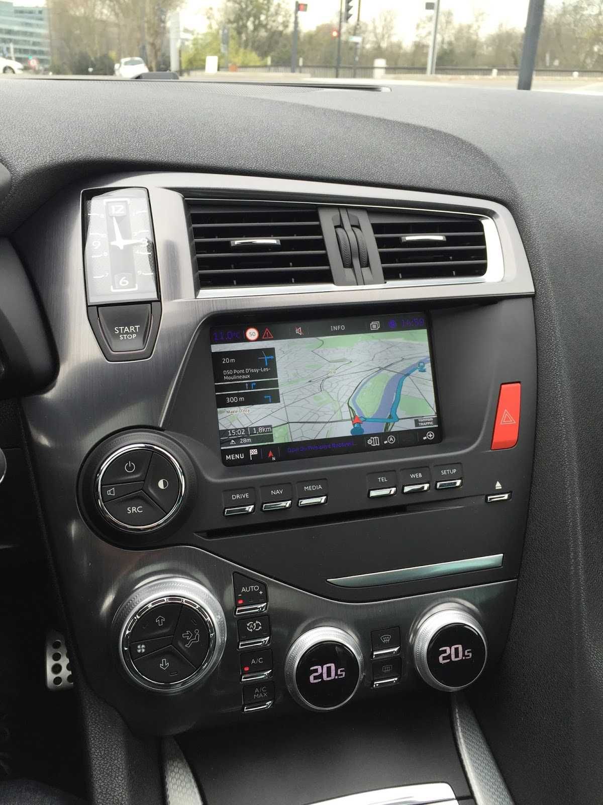 ZESTAW CZĘŚCi Radio Navi NAC Citroen DS5 - Carplay Android Auto TOMTOM