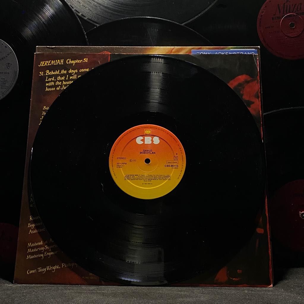 Płyta winylowa Bob Dylan Saved CBS 86113 Płyty winyl Sprzedaż
