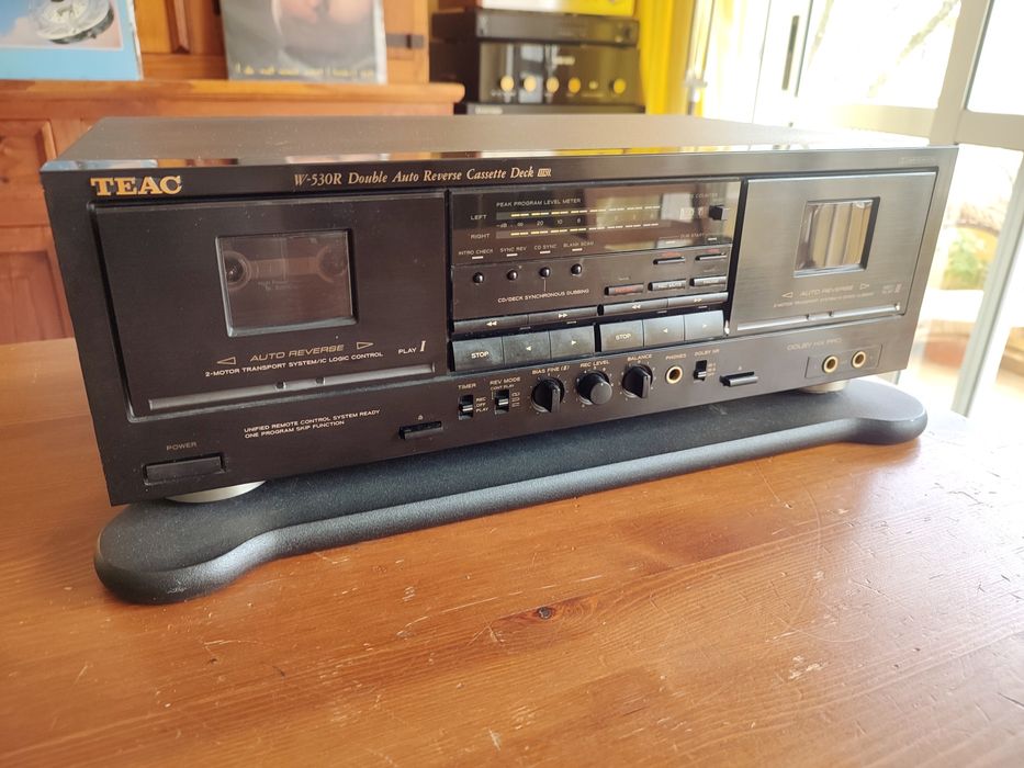 TEAC W-530R Deck de Cassettes Duplo Impecável