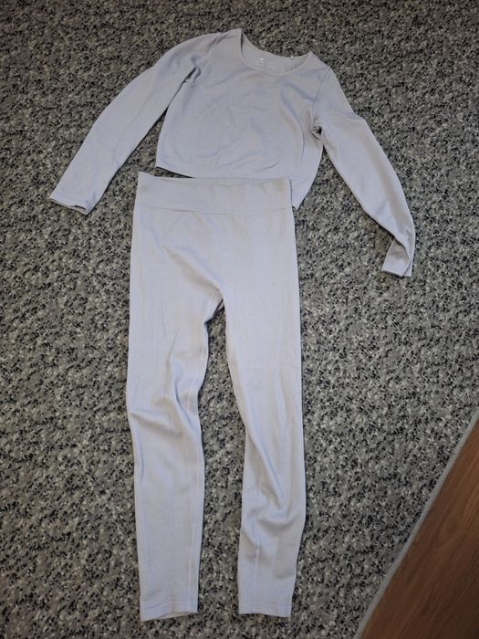 Костюм рубчик лаванда