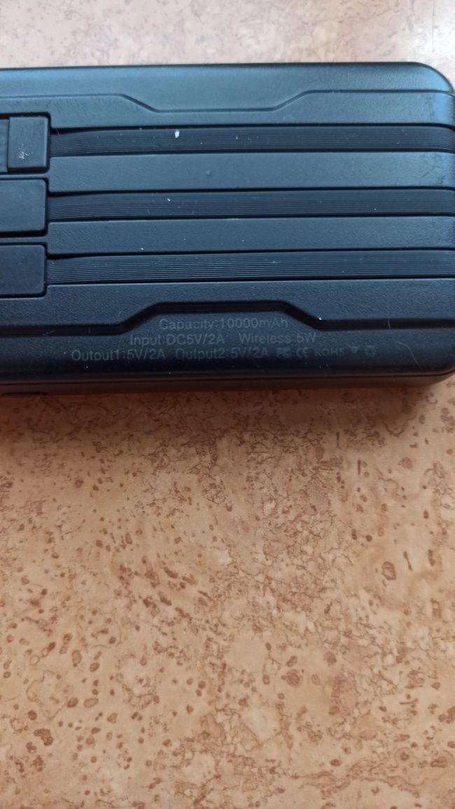 Power BANK  capacitu: 10000m Ah  420гр.
