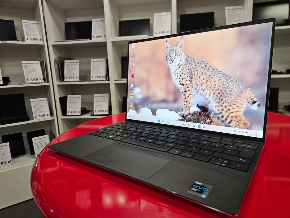 Lekki Aluminiowy Dell XPS 9310 i5-11gen 8GB 512SSD IPS Win11 Faktura
