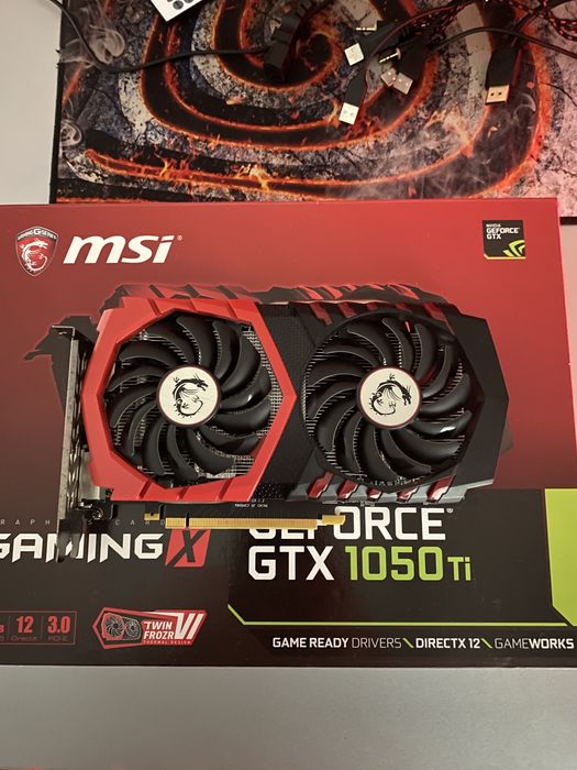 Karta graficzna Msi Gtx 1050 ti 4gb GDDR5