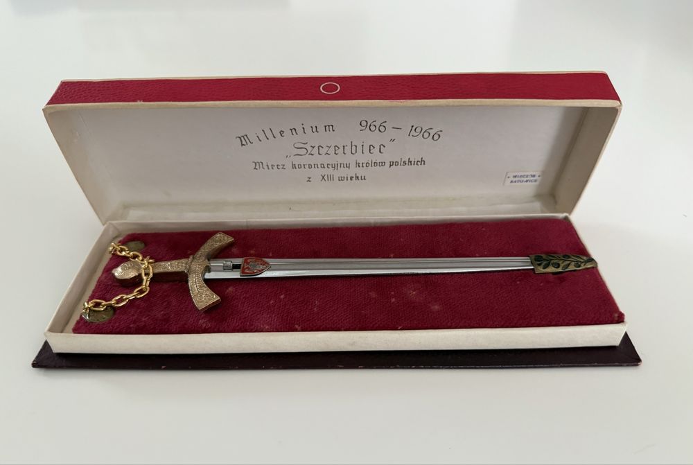 Szczerbiec milenijny z 1966 (miniatura)