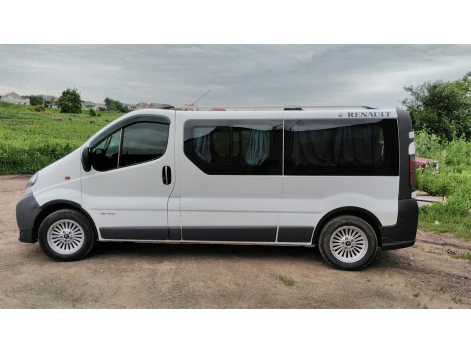 ТОП! Renault Trafic 2007-2015 Накладки на колісні арки пластикові/Рено
