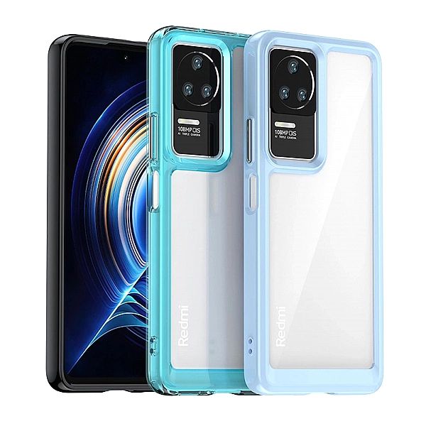 Outer Space Case etui Xiaomi Poco F4/5G pokrowiec z elastyczną ramką n