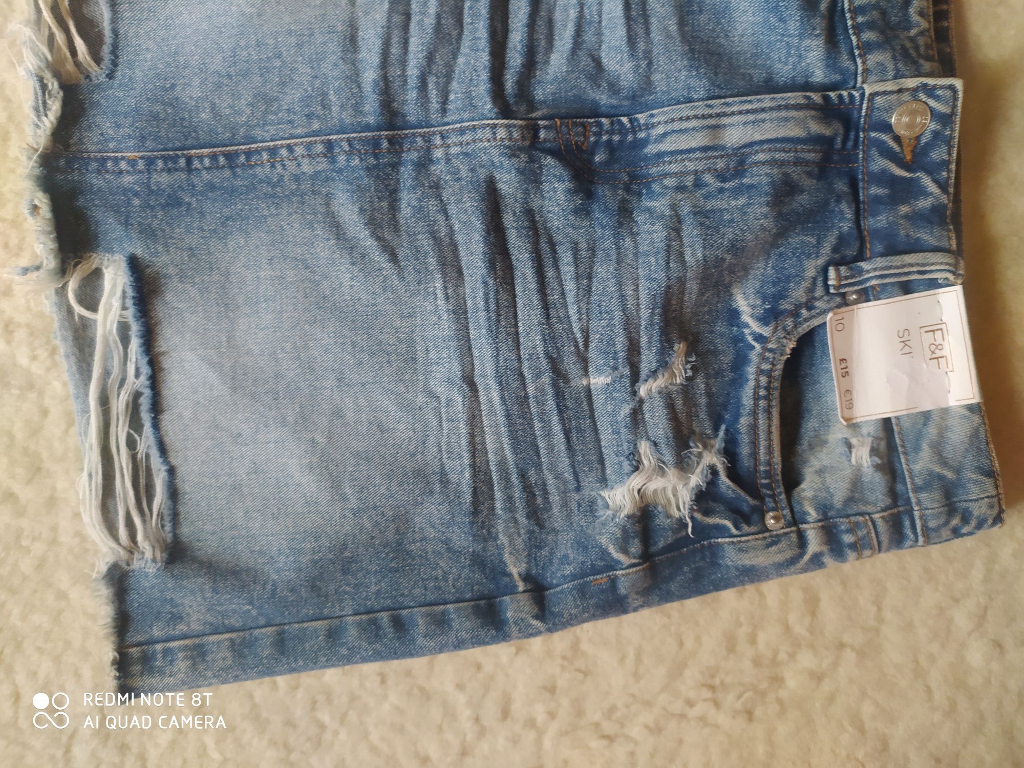 38M spódnica jeans F&F nowa