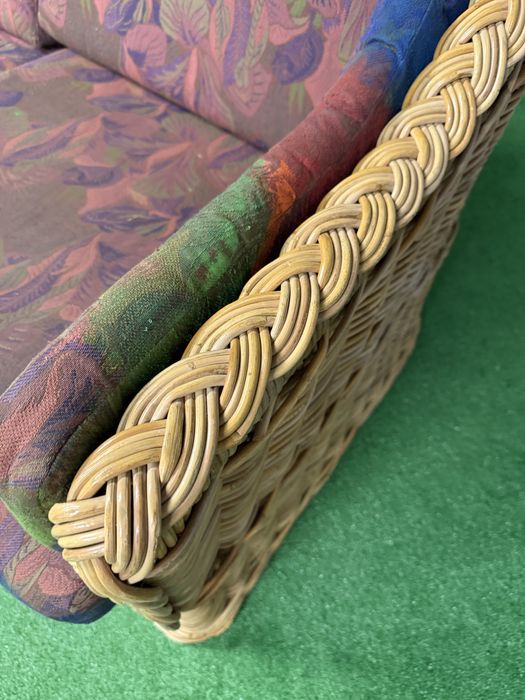 Kanapa rattanowa