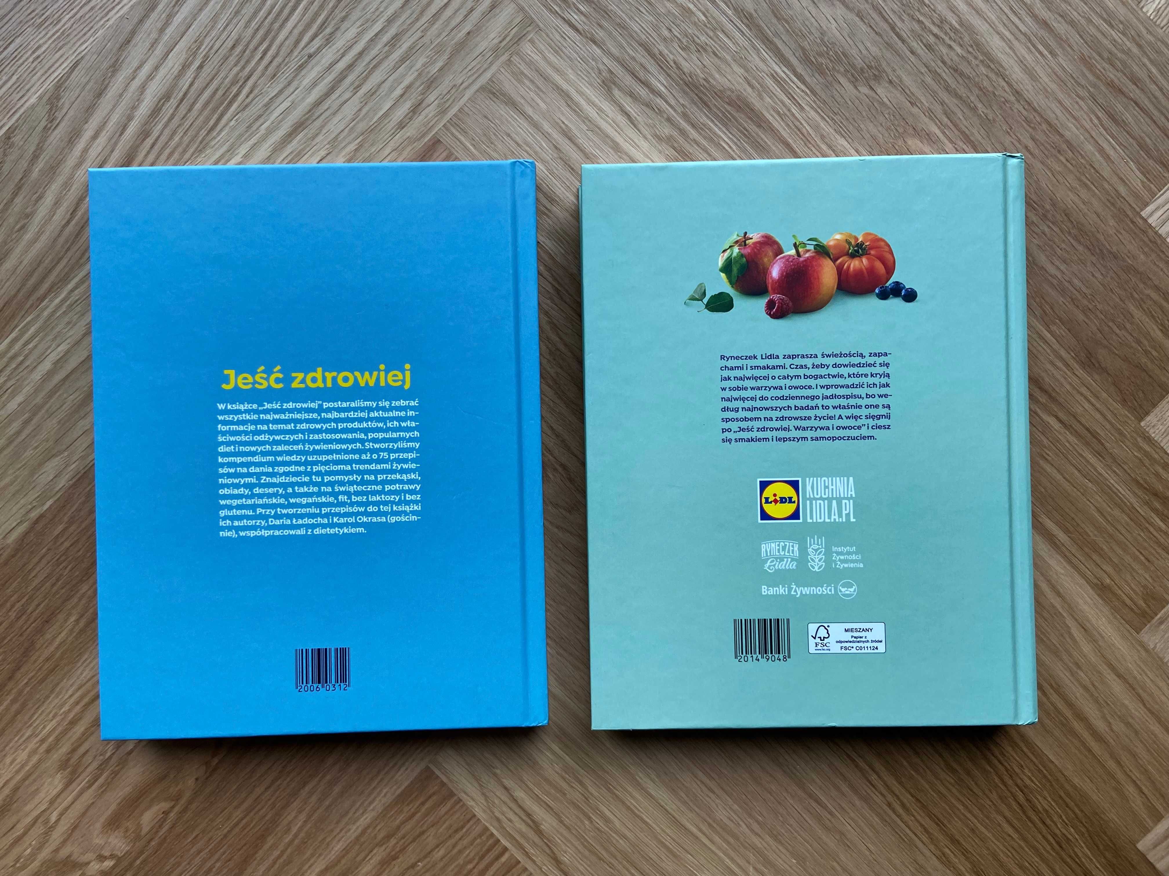 Jeść zdrowiej - zestaw książek Kuchnia Lidla