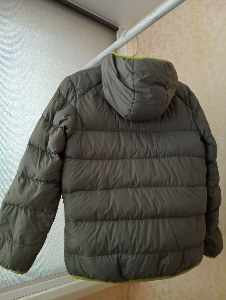 Пуховик зимовий дитячий Snozu, зимова куртка на хлопчика 10-11 років