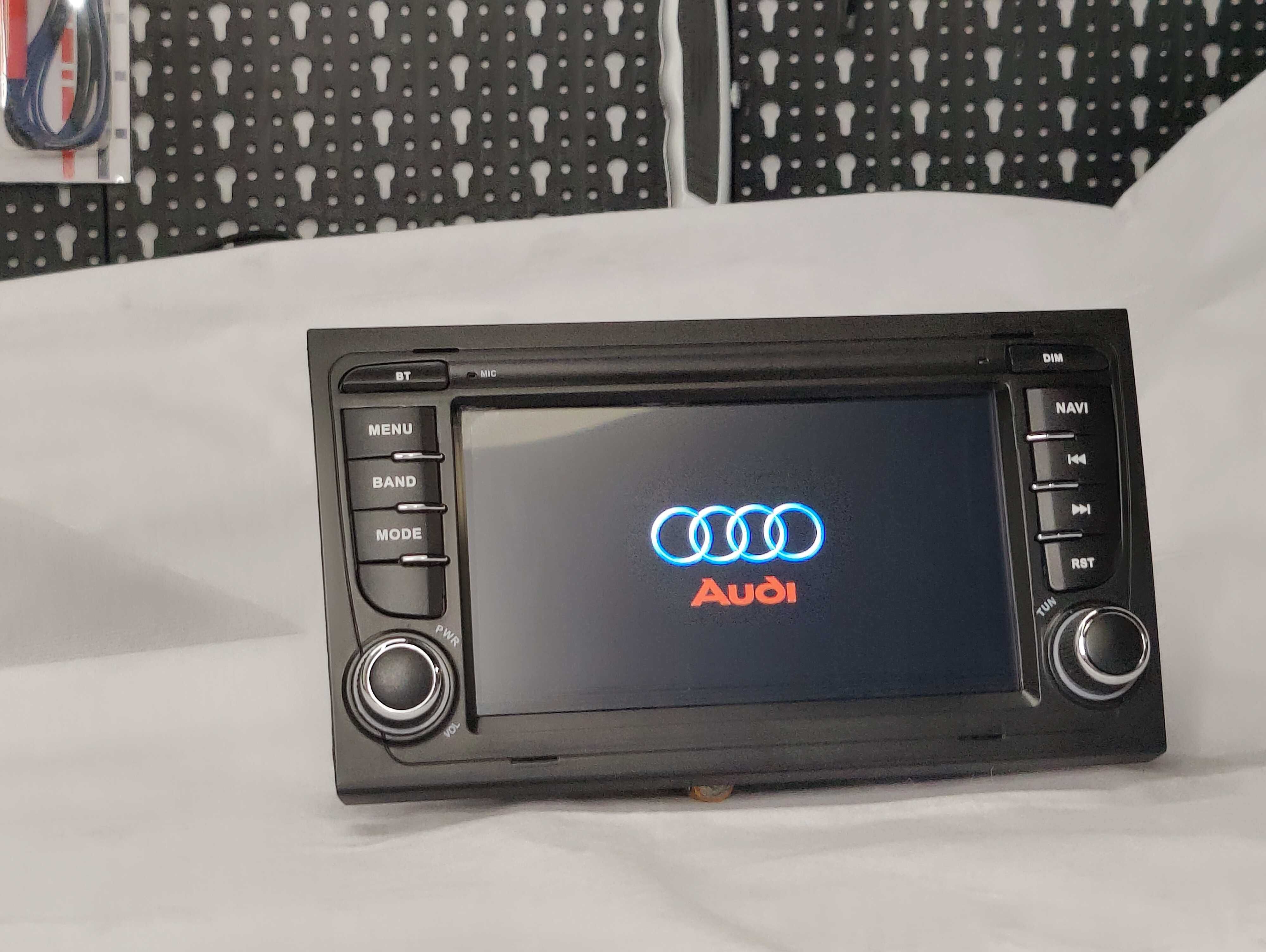 Radio 2 DIN Android Audi A4 – 2G RAM – Novo com Garantia