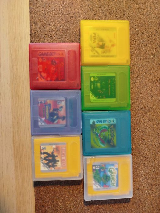 Kolekcja gier na Gameboy Color GBC