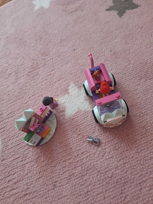 Lego friends samochód do pielęgnacji kotów