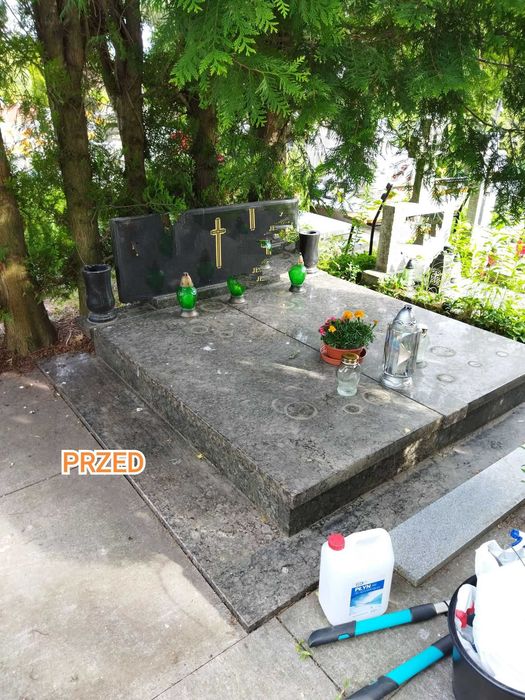Sprzątanie , Mycie Nagrobków ( Opieka Nad Grobami)-Olsztyn ,Dywity