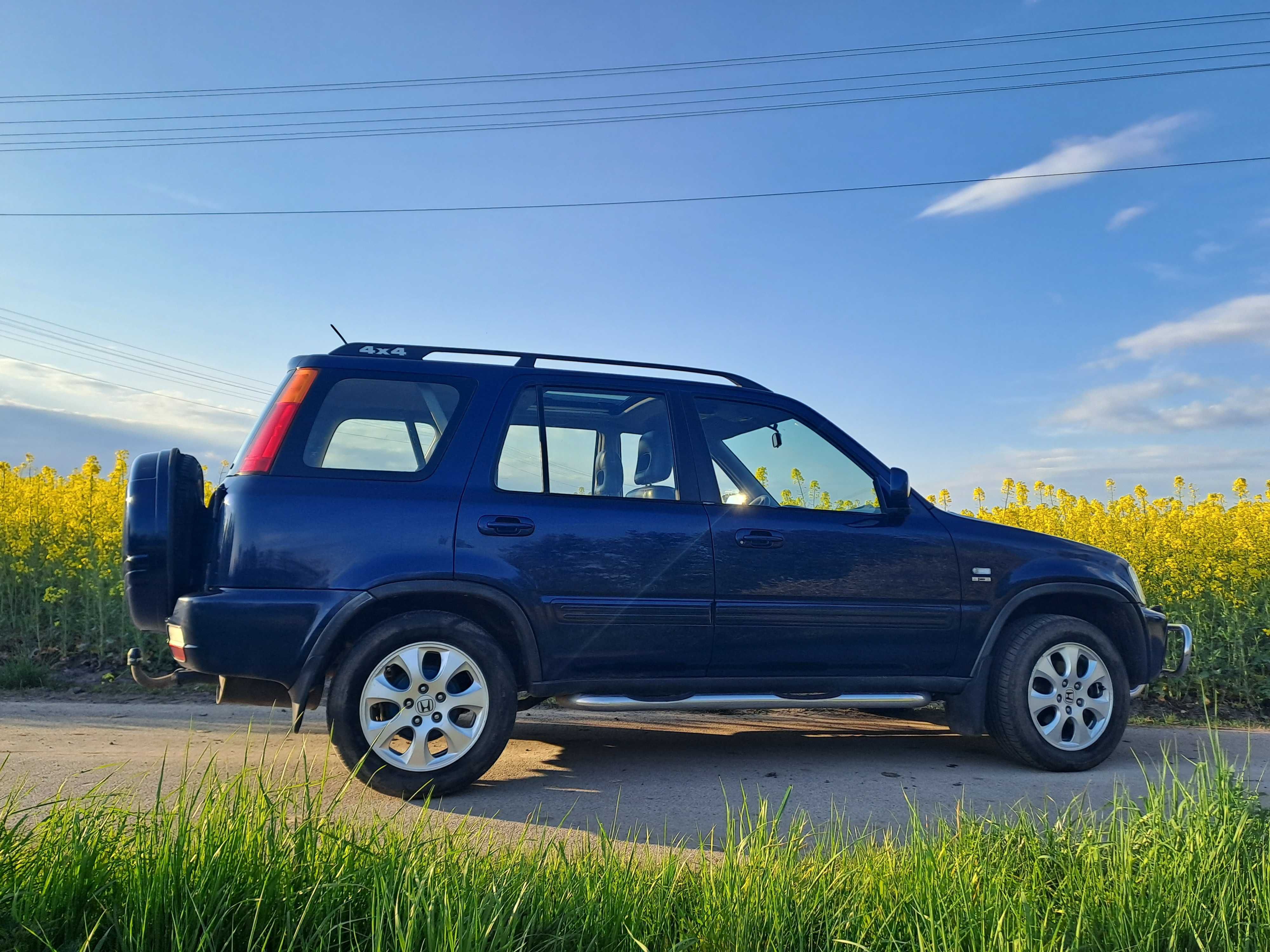 Honda CR-V  Mk1, 4X4  147KM,  LPG, Skóra, Hak