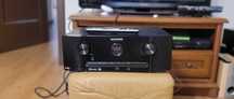 Amplituner 7.2 Marantz SR5010 ATMOS WiFi BT SPOTIFY zestaw fabryczny
