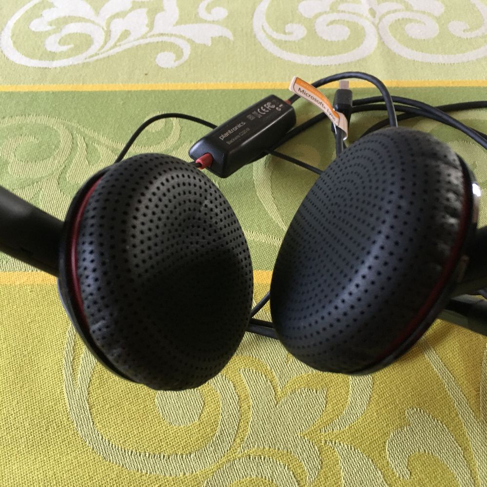 Słuchawki przewodowe Plantronics Blackwire C320-M mikrofon USB czarne