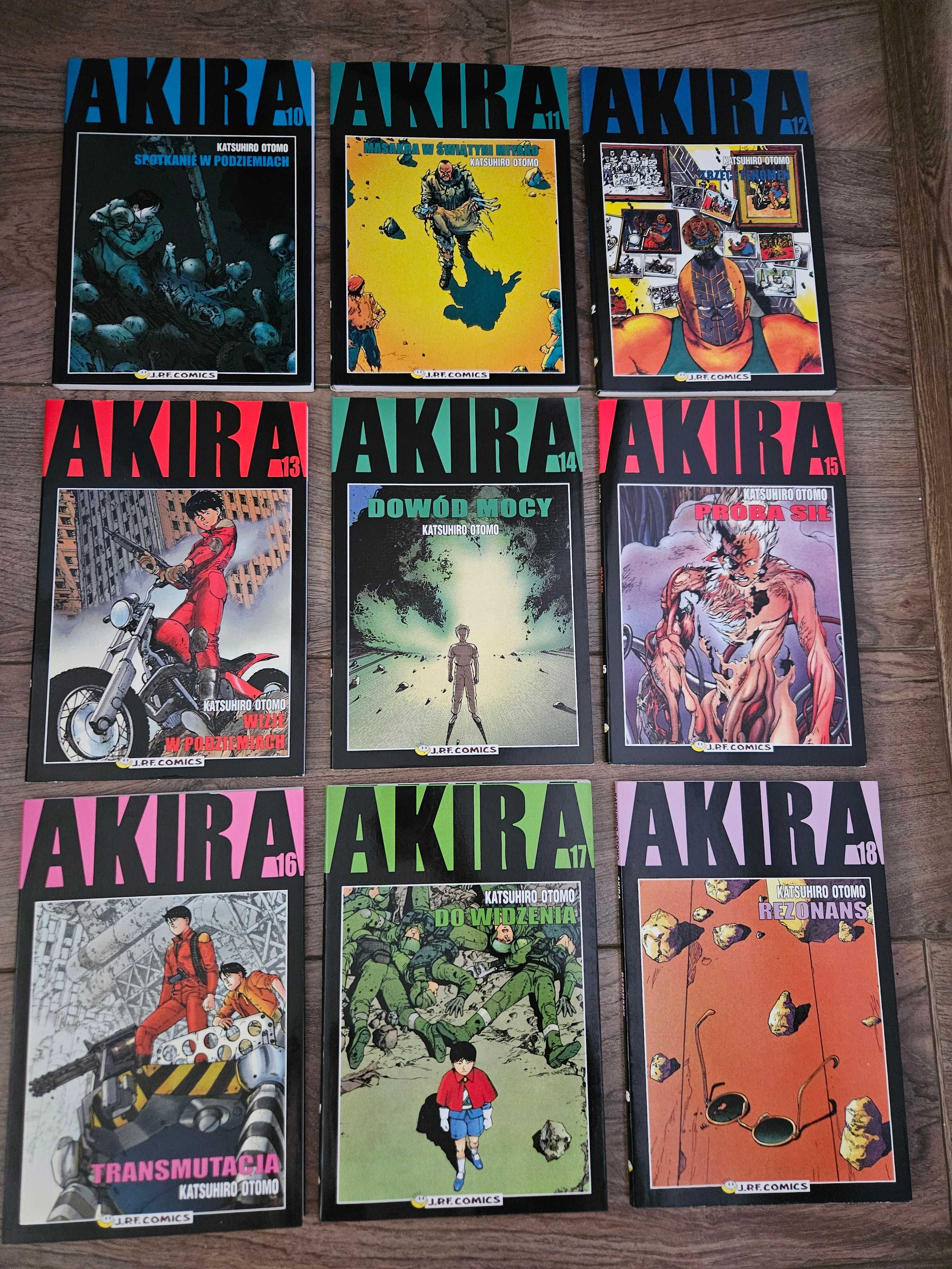Manga Akira - Katsuhiro Otomo, tomy 1-19 (komplet), wydanie pierwsze