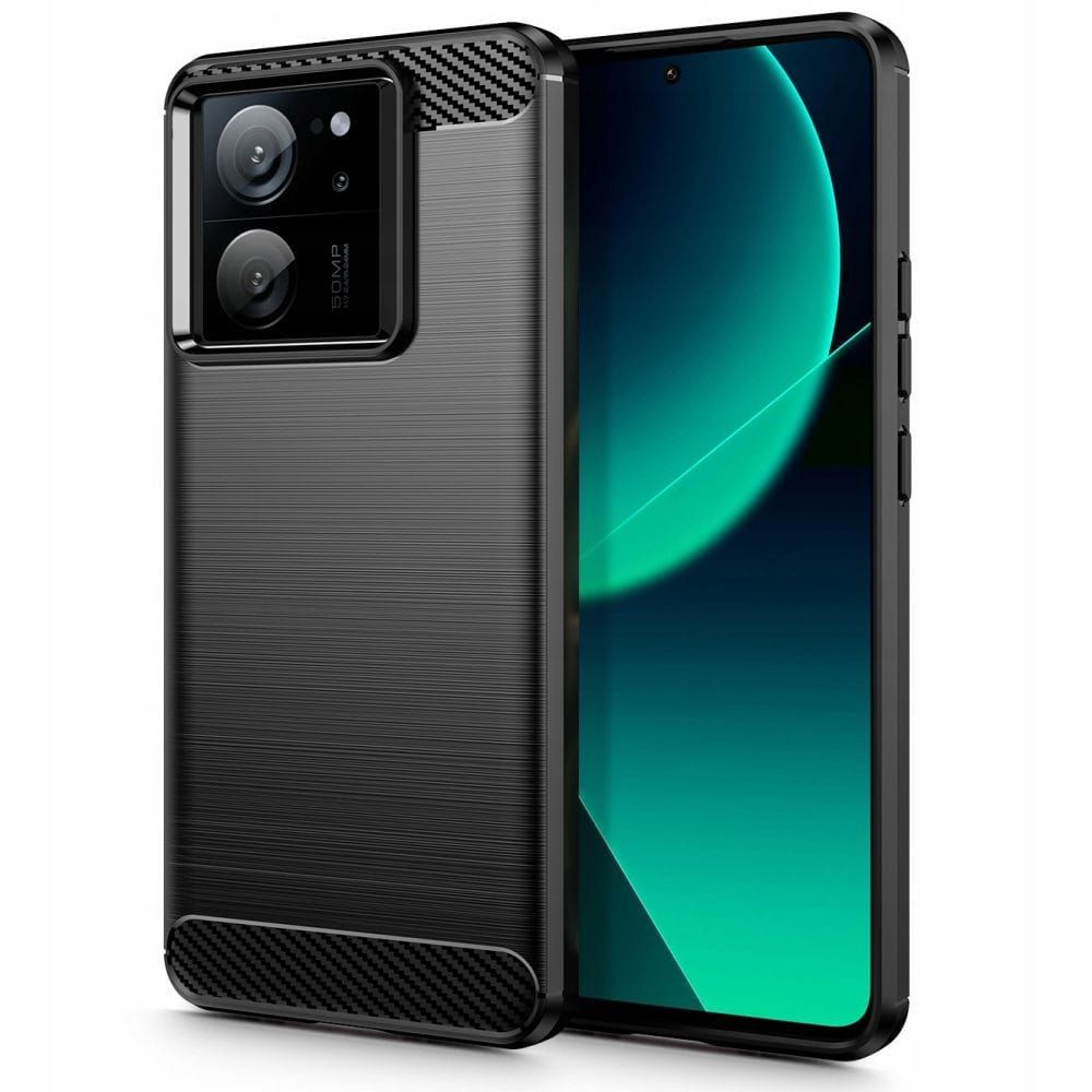 tech-protect tpucarbon xiaomi 13t / 13t pro black