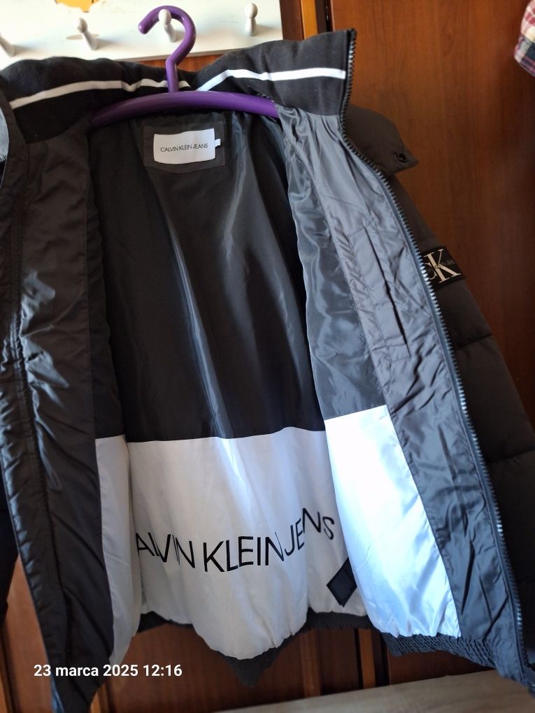 Cieplutka kurtka męska Calvin Klein