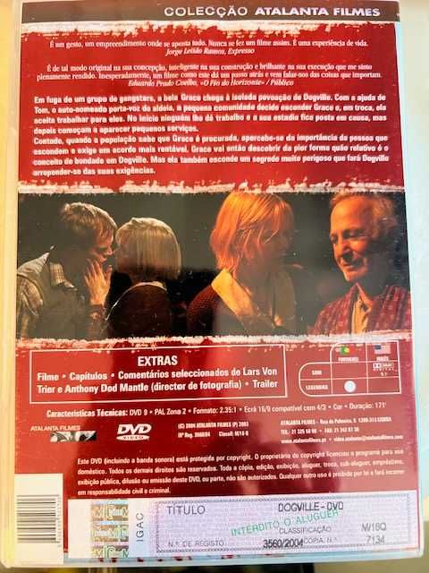 Dogville de Lars Von Trier