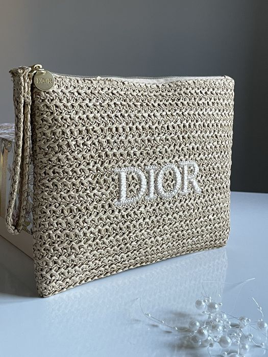 Dior kosmetyczka ratanowa