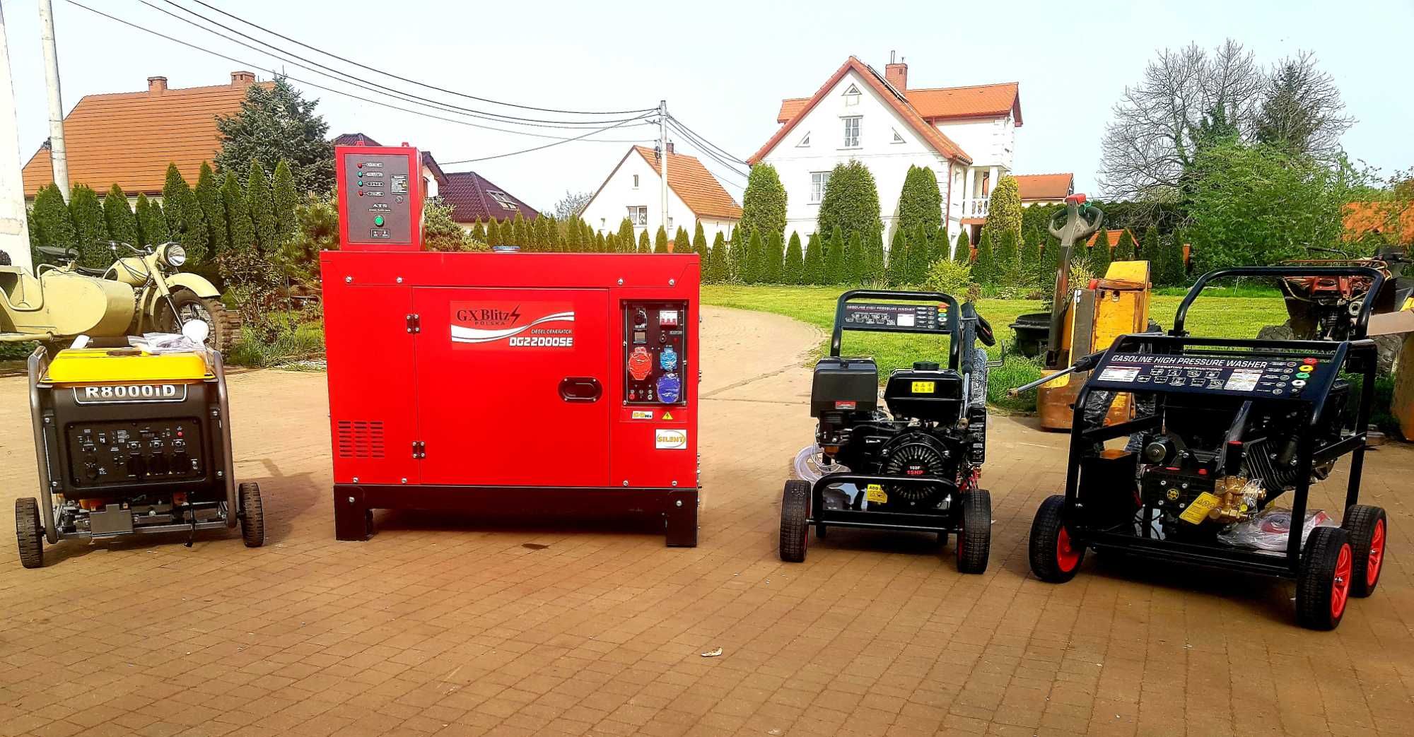 Agregat prądotwórczy inwertorowy 7.2 Kw El.starter,   PRZECENA !