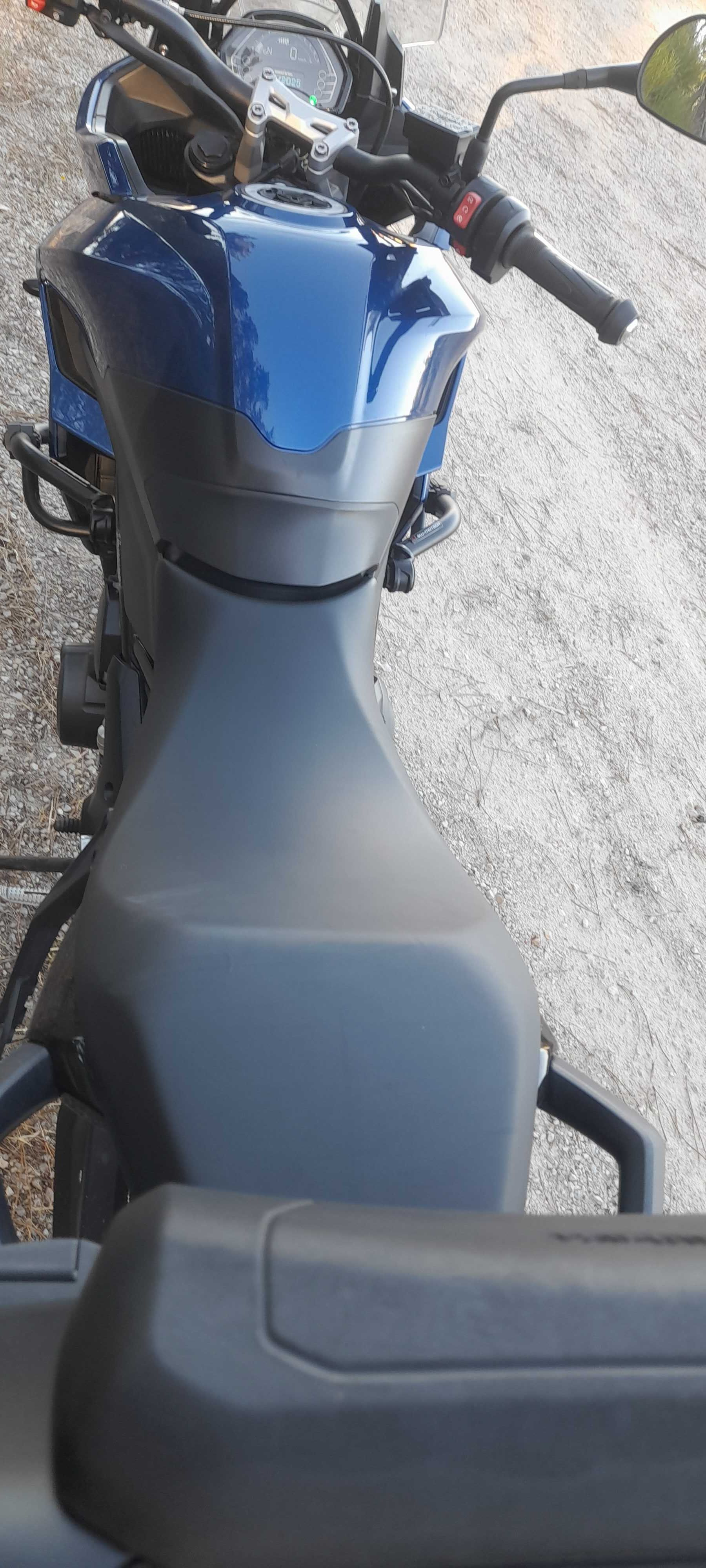 Triumph Tiger Sport 660, Acidentada
