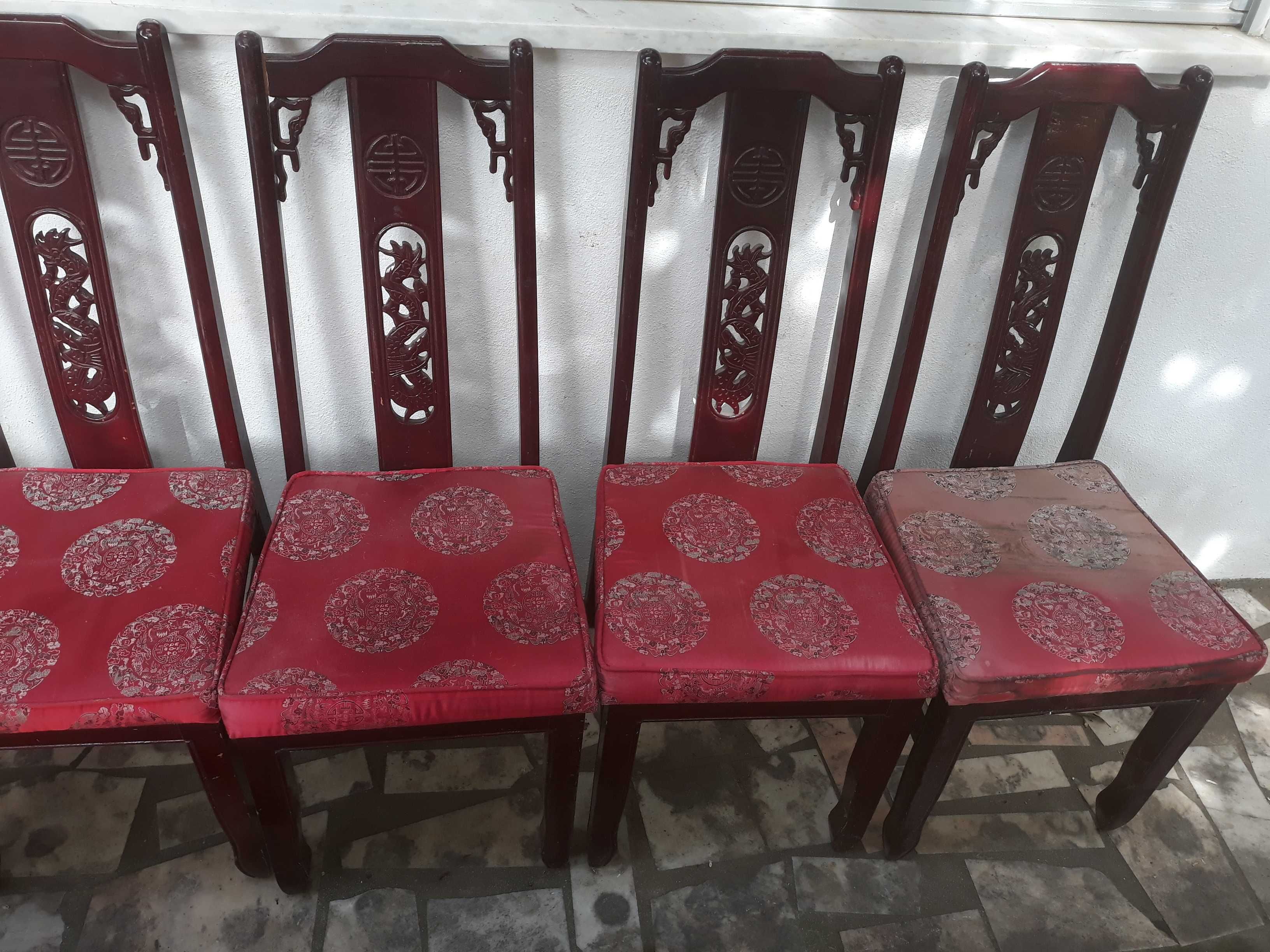 5 Cadeiras padrão Chinês