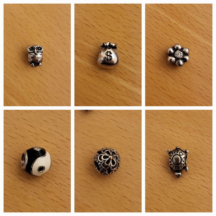 PANDORA - Pulseira e Contas
