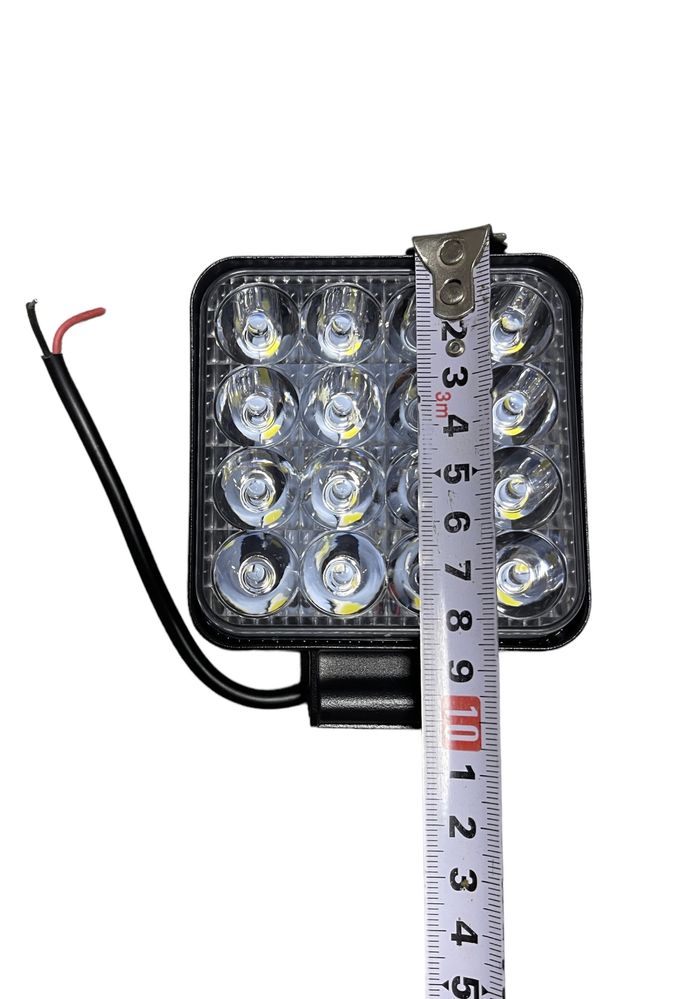 Светодиодная лед фара МИНИ LED 48W  Мтз, Юмз, Т 150, т 40 бульдозер