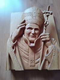 Rzeźba papierz, Jan Paweł II