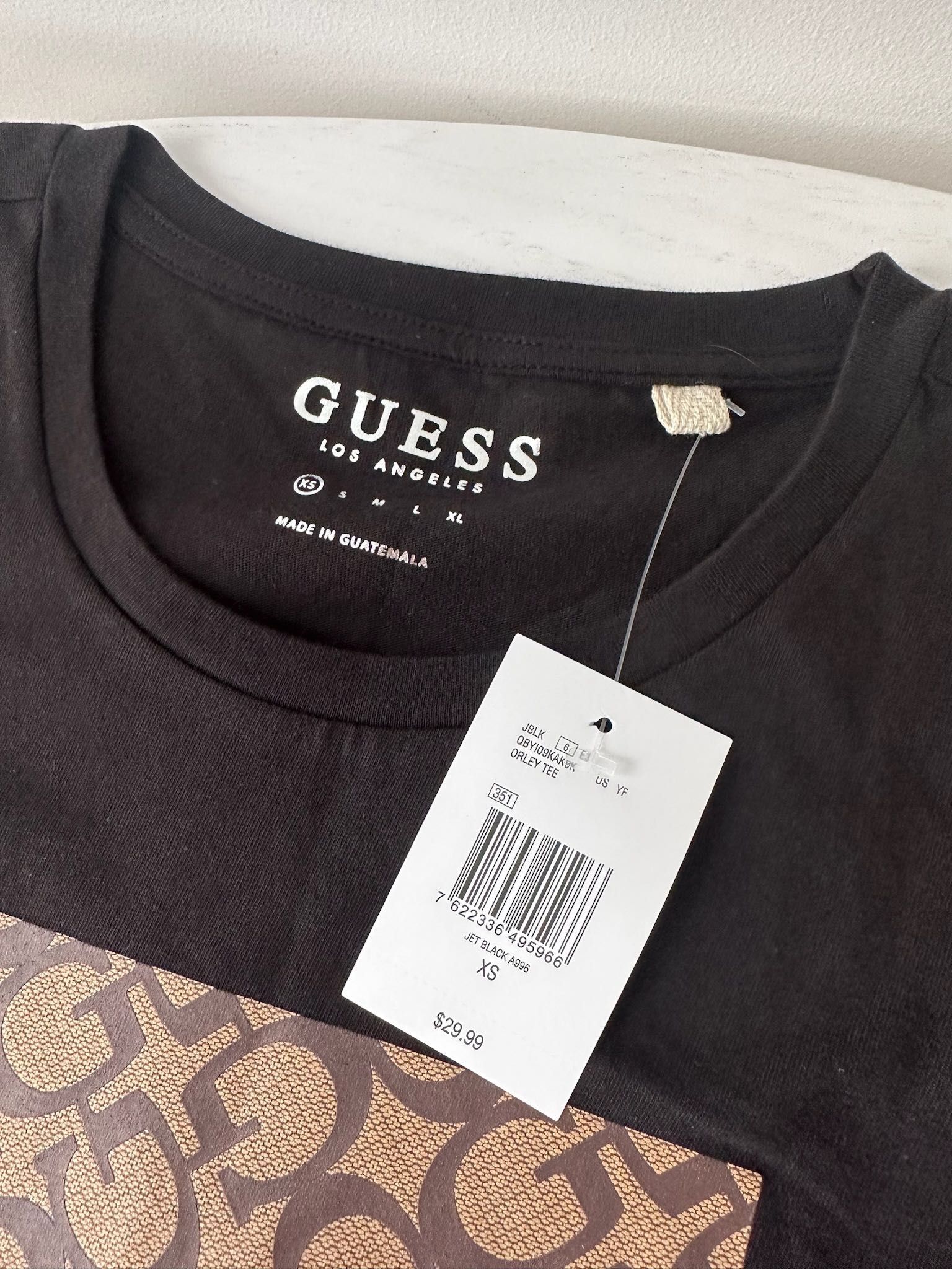 Жіноча брендова футболка GUESS оригінал гезз котонова xs