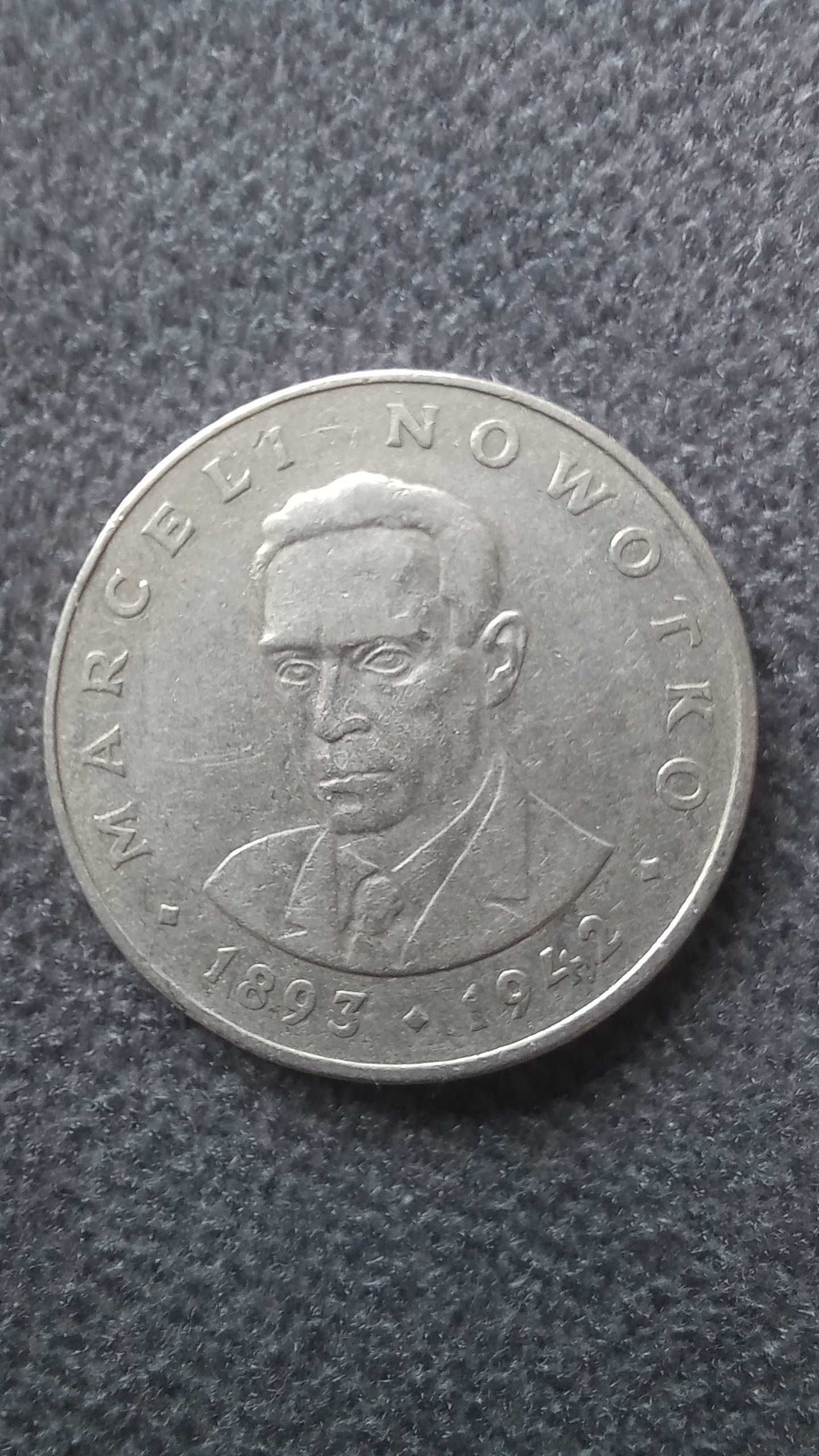 Moneta 20 zł Marceli Nowotko - 1976 rok