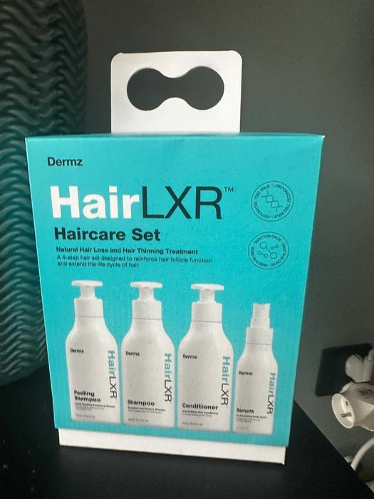 Hair LXR DERMZ zestaw kosmetyków na wypadające włosy