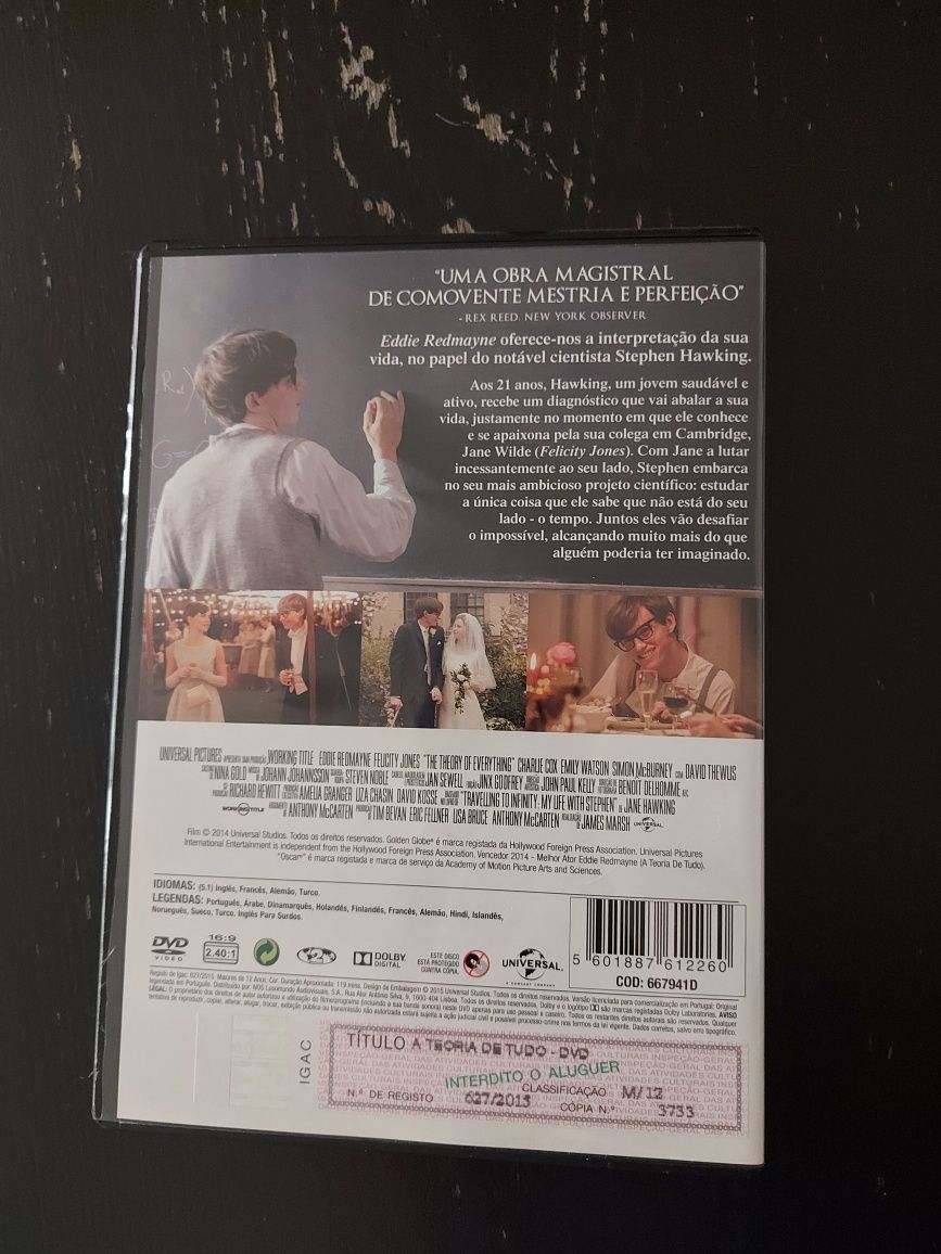 Filme "A teoria de tudo"