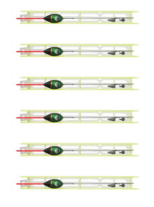 Spławiki zestaw 6szt. na bata 1g 1,5g 2g 3g 4g 5g MIKADO NOWE PARAGON