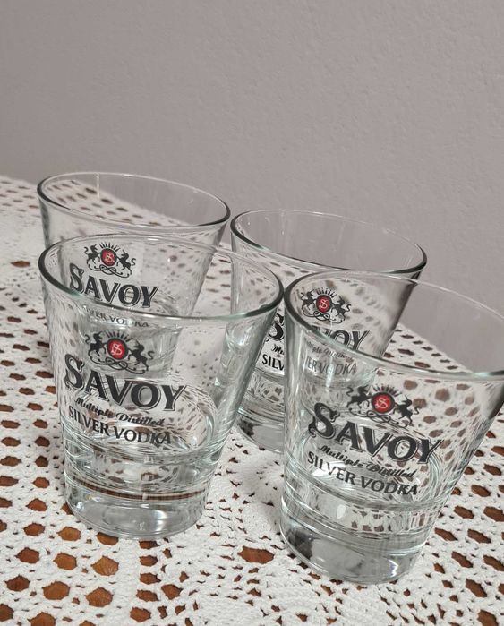 Komplet 4 szklanek Savoy