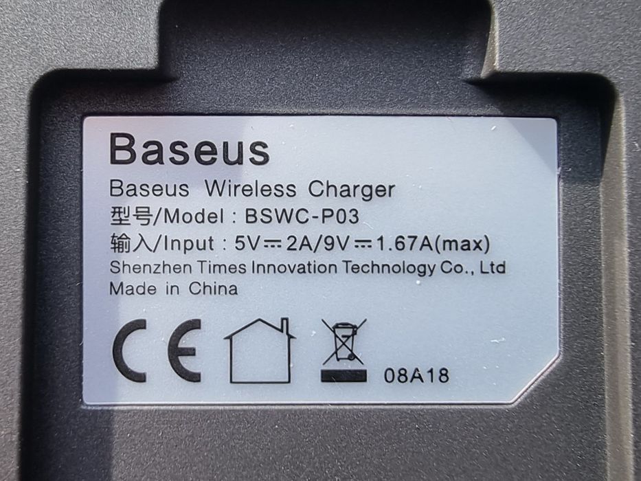 Ładowarka indukcyjna QI Baseus 10W