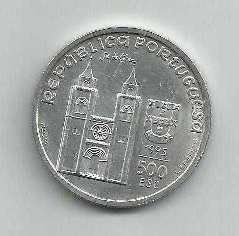 Moeda portuguesa - Comemorativa – Stº António, 500$00 de 1995 – Prata