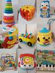 Відерко сортер  fisher price пінгвін музикальний телефон мозаїка