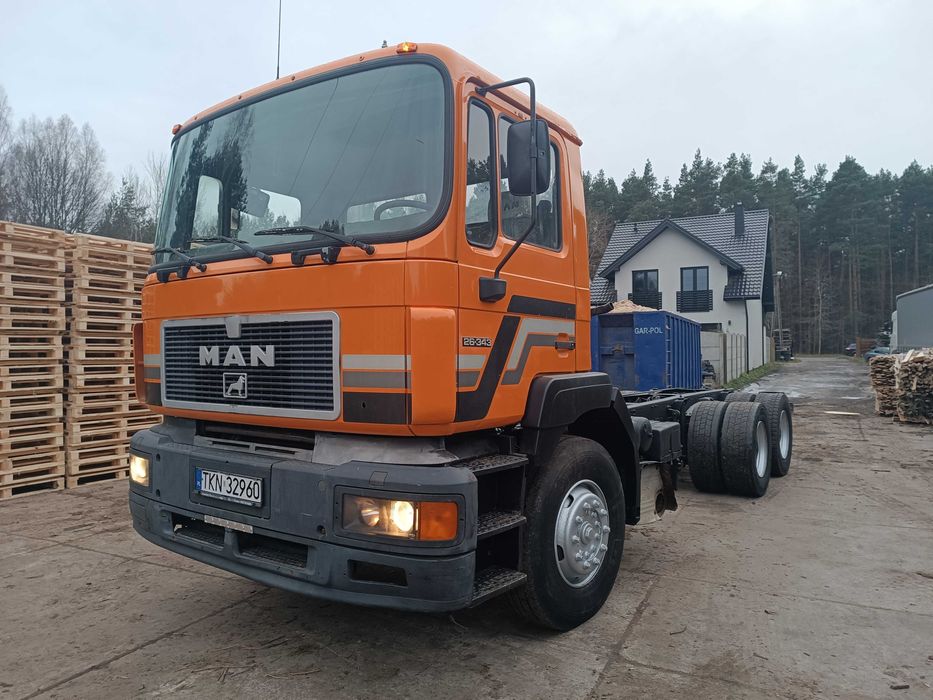 Man f-2000 6x4 Rama Specjalny Na Resorach Zwolnice