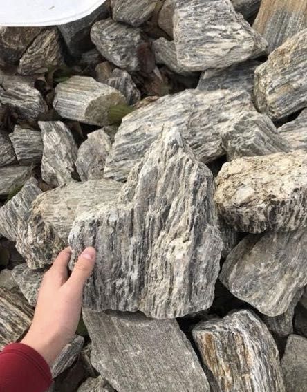 KORA KAMIENNA PŁUKANA Kamień do Ogrodu Kora Gnejsowa Grys Żwir