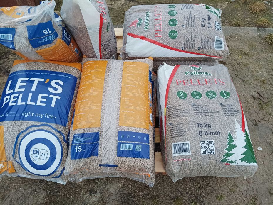 Pellet iglasty sosna 6mm A1 /En plus