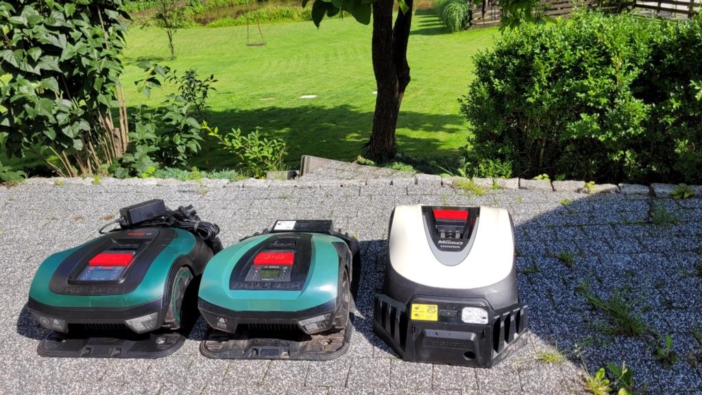 Robot koszący, Bosch Indego,  Honda,Robomow, Stiga kosiarka automatycz