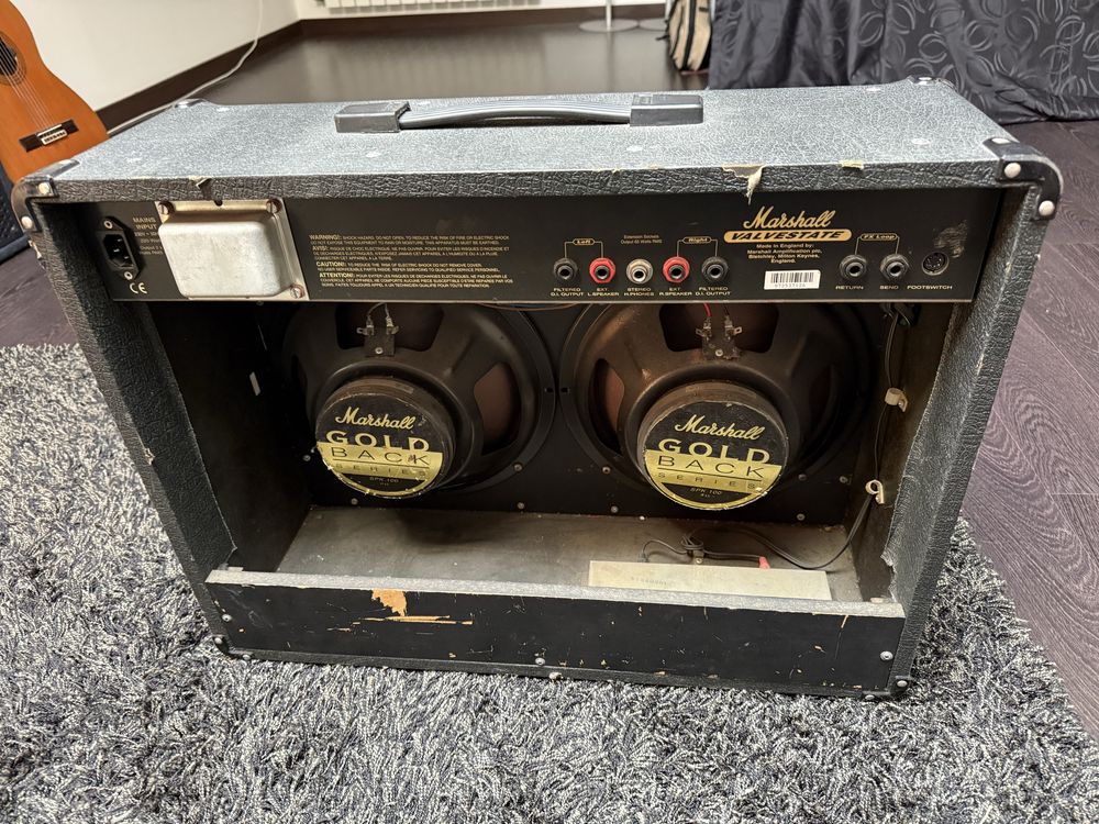 Amplificador Marshall Valvestate VS265 com pedal