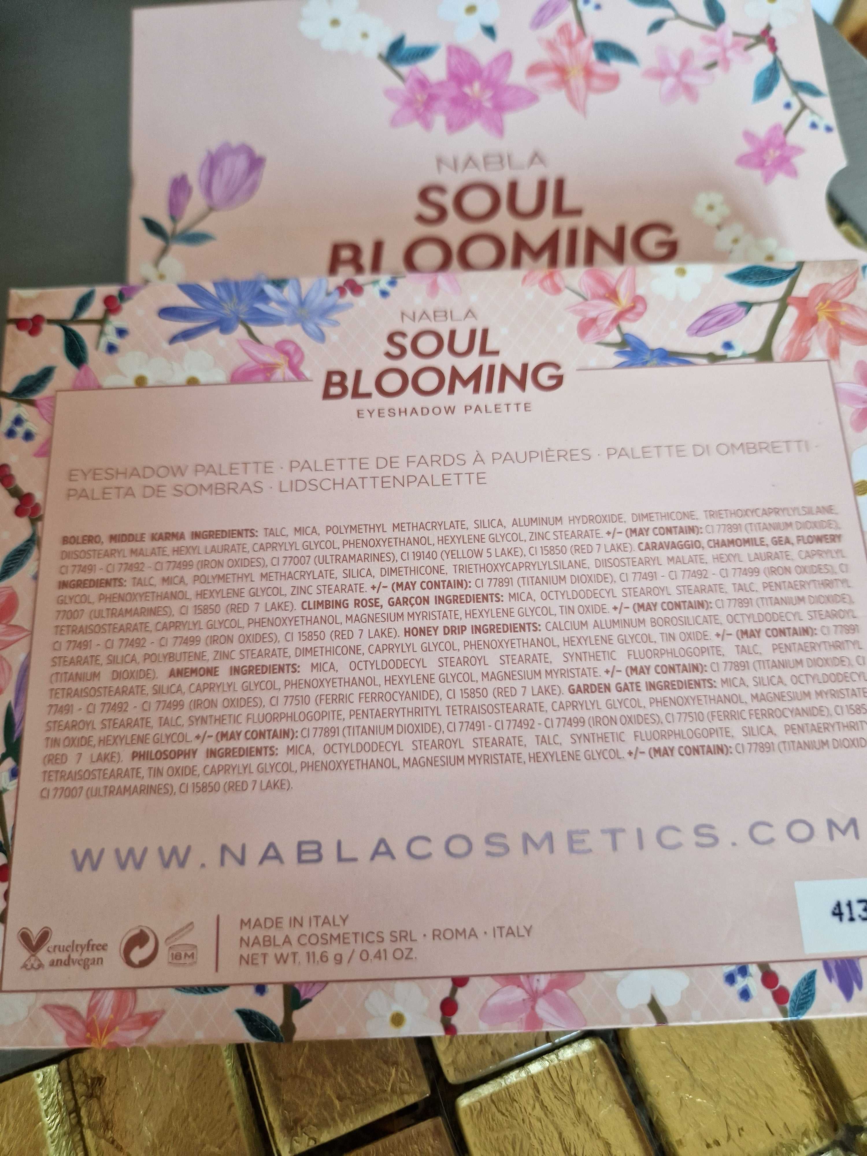 Paleta Nabla Soul Blooming