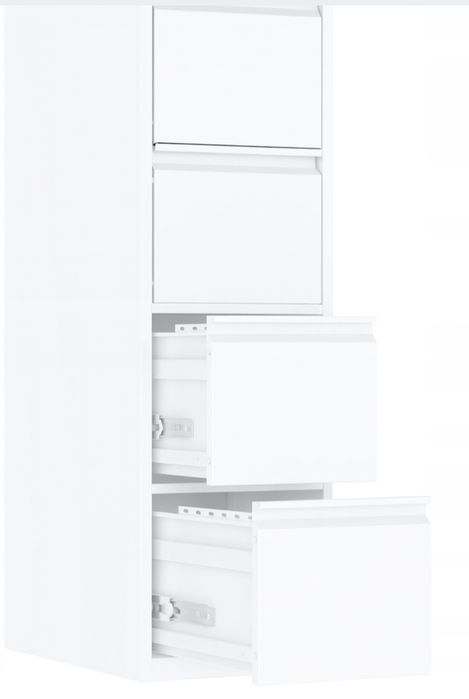 Metalowa pionowa szafka na dokumenty szafka biurowa z 4 szufladami